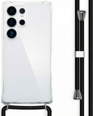 Coque avec cordon IMOSHION pour Samsung Galaxy S25 Ultra - Noir