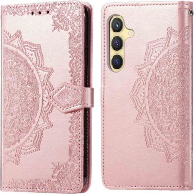 Coque étui IMOSHION pour Samsung Galaxy S25 Plus - Rose Doré