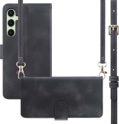 Etui avec cordon IMOSHION pour Samsung Galaxy S25 / S24 - Noir