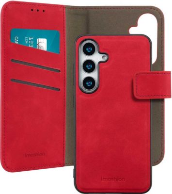 Coque étui IMOSHION pour Samsung Galaxy S25 - Rouge