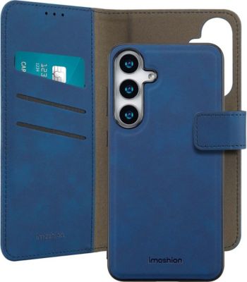 Coque étui IMOSHION pour Samsung Galaxy S25 Plus - Bleu