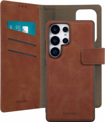 Coque étui IMOSHION pour Samsung Galaxy S25 Ultra - Marron