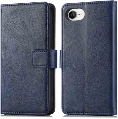 Coque étui IMOSHION pour Apple iPhone 17e / 16e - Bleu foncé