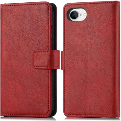 Coque étui IMOSHION pour Apple iPhone 17e / 16e - Rouge