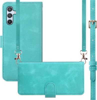 Etui avec cordon IMOSHION pour Samsung Galaxy A56 - Turquoise