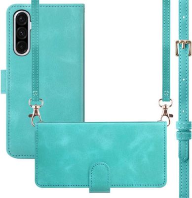 Etui avec cordon IMOSHION pour Samsung Galaxy A36 - Turquoise