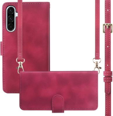 Etui avec cordon IMOSHION pour Samsung Galaxy A36 - Rouge
