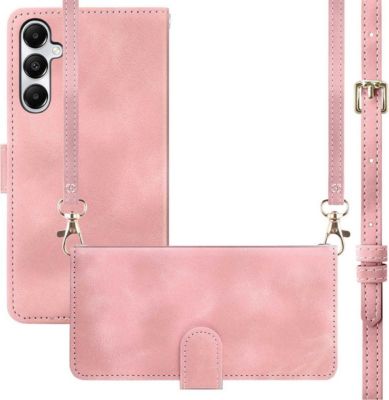 Etui avec cordon IMOSHION pour Samsung Galaxy A16 - Rose