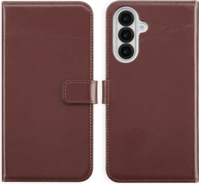 Coque étui SELENCIA pour Samsung Galaxy A36 / A56 - Marron