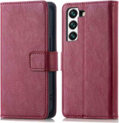 Coque étui IMOSHION pour Samsung Galaxy S22 - Bordeaux