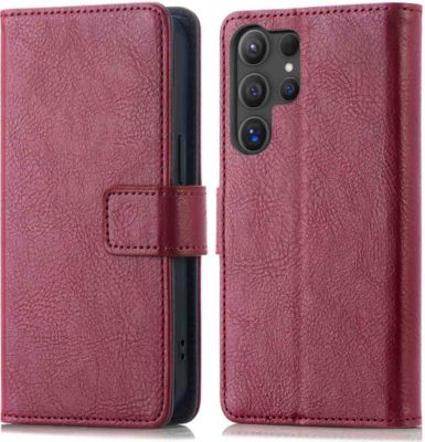 Coque étui IMOSHION pour Samsung Galaxy S24 Ultra - Bordeaux