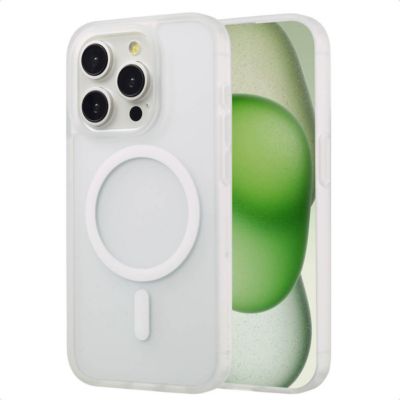 Coque IMOSHION pour Apple iPhone 15 Pro - Blanc Coque IMOSHION pour Apple iPhone 15 Pro - Blanc