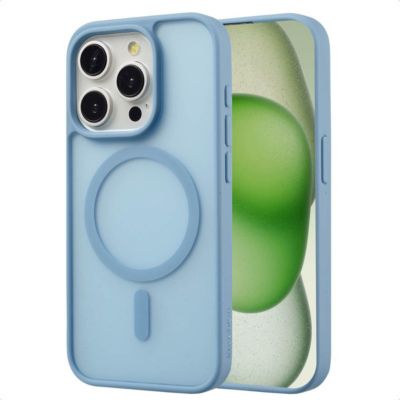 Coque IMOSHION pour Apple iPhone 15 Pro - Bleu clair