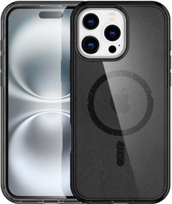 Coque IMOSHION pour Apple iPhone 16 Pro - Glitter Noir Coque IMOSHION pour Apple iPhone 16 Pro - Glitter Noir