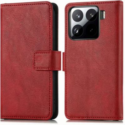 Coque étui IMOSHION pour Xiaomi 15 - Rouge