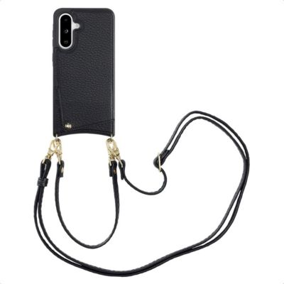 Coque avec cordon SELENCIA pour Samsung Galaxy A36 / A56 - Noir