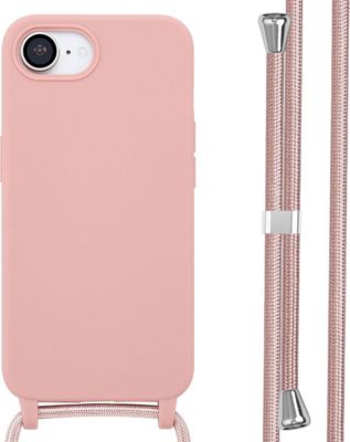 Coque avec cordon IMOSHION pour Apple iPhone 17e / 16e - Sand Pink