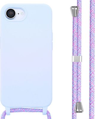 Coque avec cordon IMOSHION pour Apple iPhone 17e / 16e - Violet