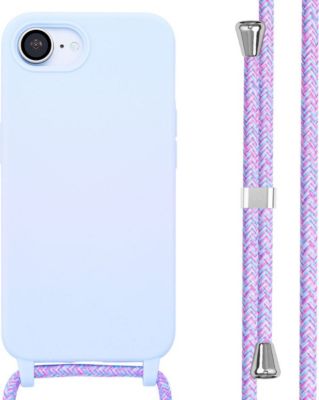 Coque avec cordon IMOSHION pour Apple iPhone 16e - Violet Coque avec cordon IMOSHION pour Apple iPhone 16e - Violet