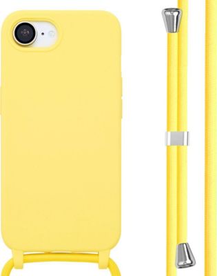 Coque avec cordon IMOSHION pour Apple iPhone 17e / 16e - Jaune