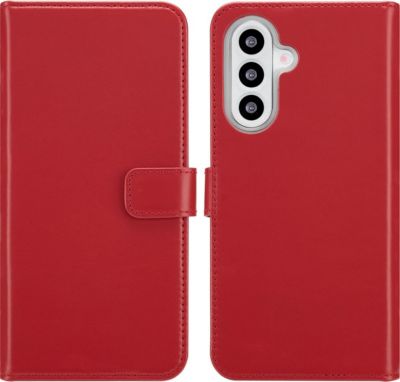 Coque étui SELENCIA pour Samsung Galaxy A26 - Rouge Coque étui SELENCIA pour Samsung Galaxy A26 - Rouge