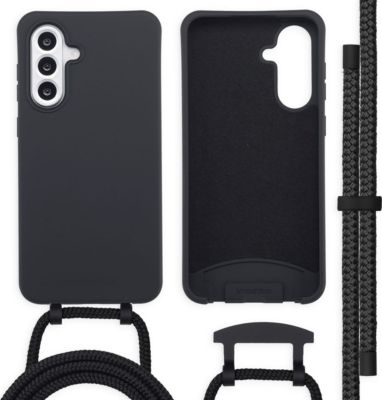 Coque avec cordon IMOSHION pour Samsung Galaxy A36 / A56 - Noir