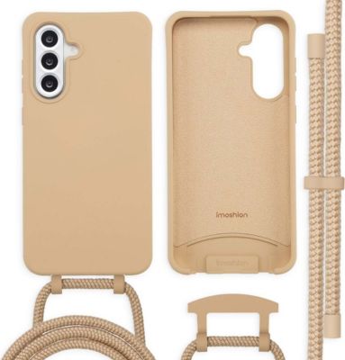 Coque avec cordon IMOSHION pour Samsung Galaxy A36 / A56 - Nude