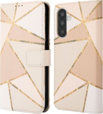 Coque étui IMOSHION pour Samsung Galaxy A56 - Beige Graphic Coque étui IMOSHION pour Samsung Galaxy A56 - Beige Graphic