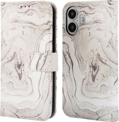 Coque étui IMOSHION pour Apple iPhone 16 - Sandy Marble Coque étui IMOSHION pour Apple iPhone 16 - Sandy Marble