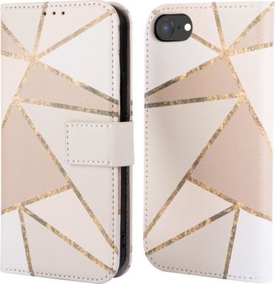 Coque étui IMOSHION pour Apple iPhone 16e - Beige Graphic Coque étui IMOSHION pour Apple iPhone 16e - Beige Graphic