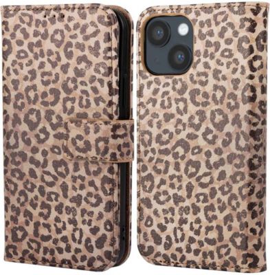 Coque étui IMOSHION pour Apple iPhone 14 - Leopard Mood Coque étui IMOSHION pour Apple iPhone 14 - Leopard Mood