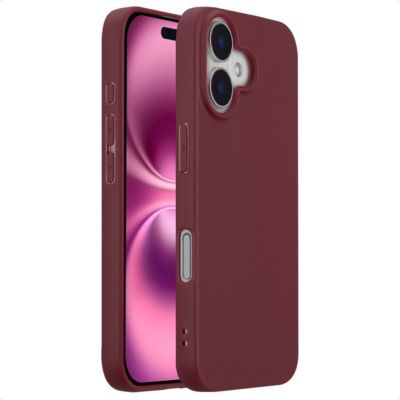 Coque IMOSHION pour Apple iPhone 16 - Wine Red