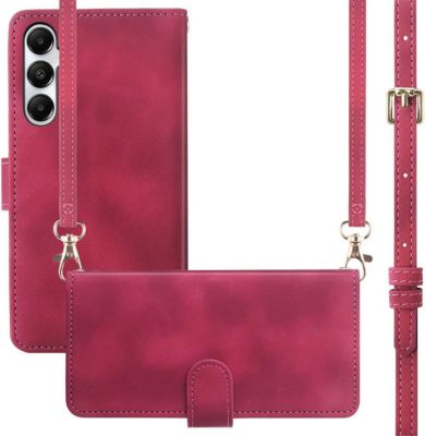 Etui avec cordon IMOSHION pour Samsung Galaxy A26 - Rouge