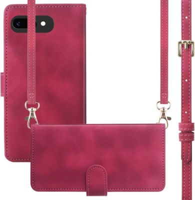 Etui avec cordon IMOSHION pour Google Pixel 9A - Rouge