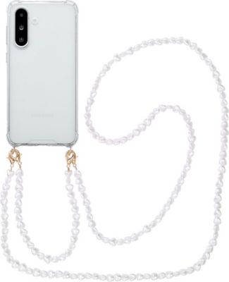 Coque avec cordon IMOSHION pour Samsung Galaxy A56 - Perles Cœurs Coque avec cordon IMOSHION pour Samsung Galaxy A56 - Perles Cœurs