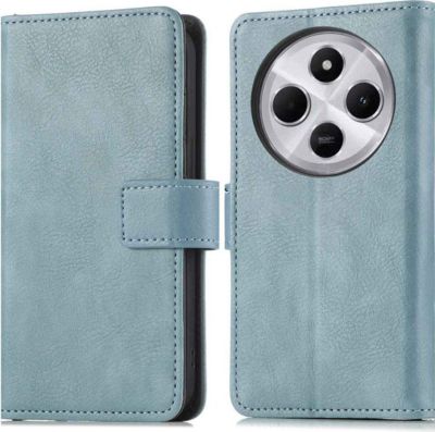 Coque étui IMOSHION pour Xiaomi Redmi 14C - Bleu clair