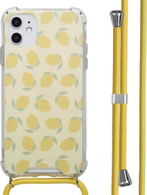 Coque avec cordon IMOSHION pour Apple iPhone 11 - Citrus Dream