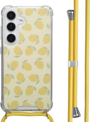Coque avec cordon IMOSHION pour Samsung Galaxy S25 - Citrus Dream