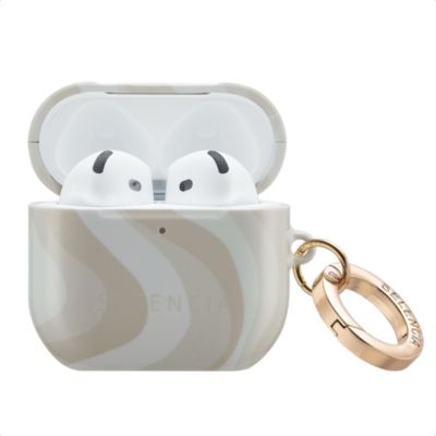 Etui SELENCIA Coque Airpods 4 - Desert Waves Beige