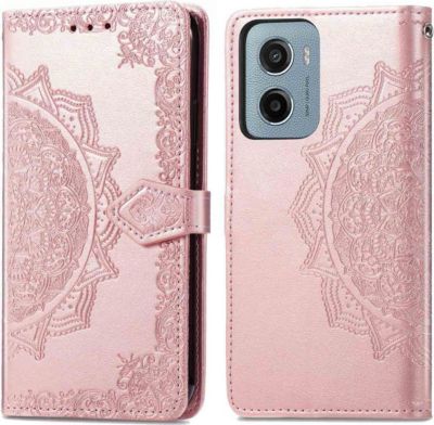 Coque étui IMOSHION pour Motorola Moto G05 / E15 - Rose Doré