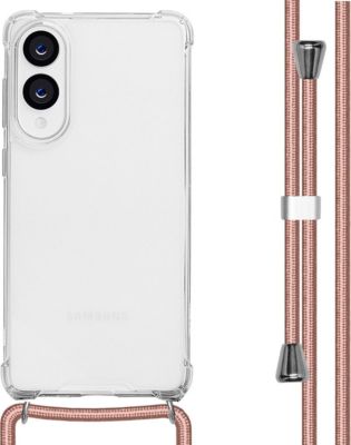 Coque avec cordon IMOSHION pour Samsung Galaxy S25 Edge - Rose Doré Coque avec cordon IMOSHION pour Samsung Galaxy S25 Edge - Rose Doré