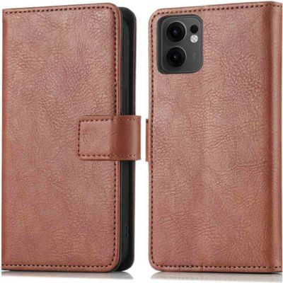 Coque étui IMOSHION pour Oppo Reno 13 - Marron