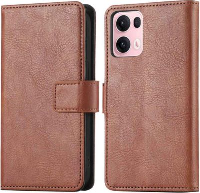 Coque étui IMOSHION pour Oppo Reno 13 Pro - Marron