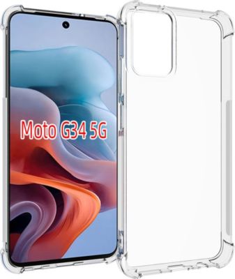 Coque IMOSHION pour Motorola Moto G34 - Transparent