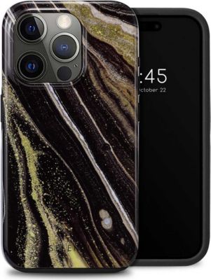 Coque SELENCIA pour Apple iPhone 15 Pro - Chic Marble