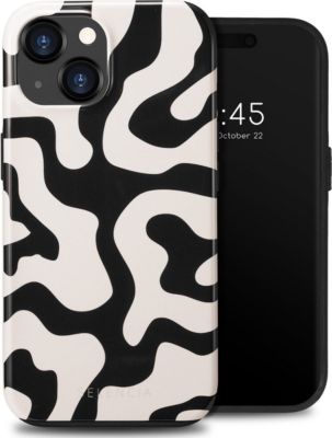 Coque SELENCIA pour Apple iPhone 15 - Art Wave Black Coque SELENCIA pour Apple iPhone 15 - Art Wave Black