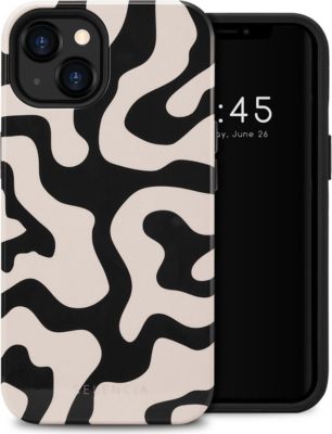 Coque SELENCIA pour Apple iPhone 13 - Art Wave Black