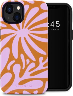 Coque SELENCIA pour Apple iPhone 13 - Modern Bloom Pink