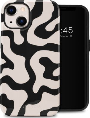 Coque SELENCIA pour Apple iPhone 14 - Art Wave Black