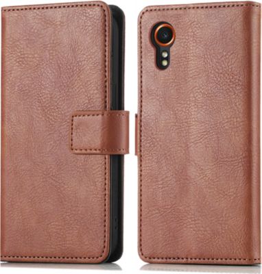 Coque étui IMOSHION pour Samsung Galaxy Xcover 7 - Marron